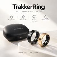 TrakkerRing One — Smart Ring for Fitness & Sleep Tracking